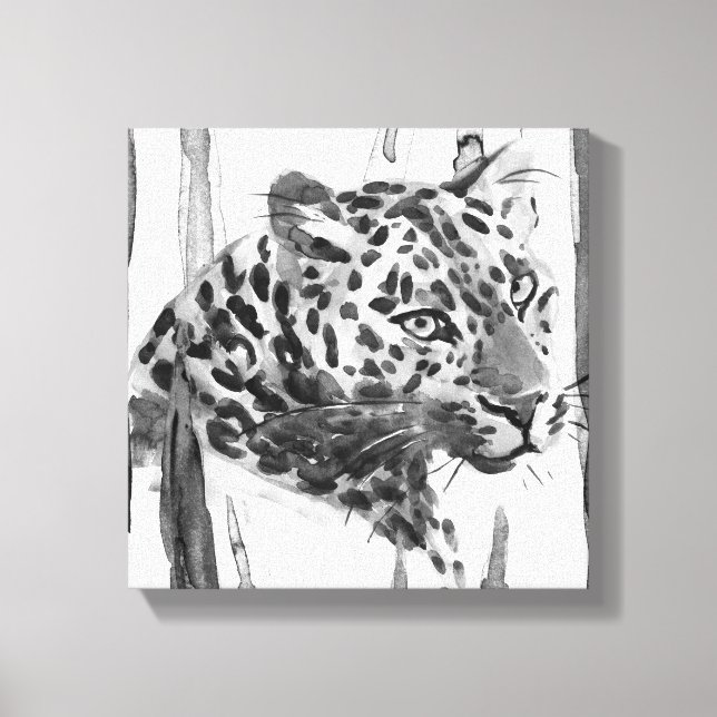 Toile Cheetah Portrait (Recto)
