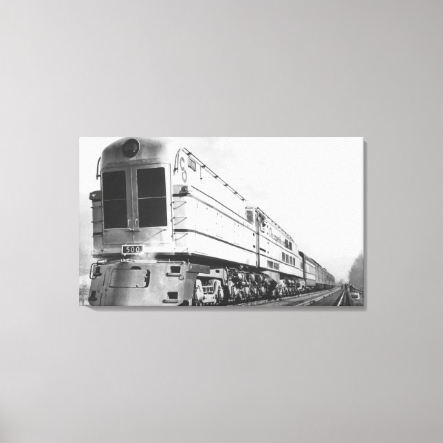 Toile Chemin de fer Chesapeake & Ohio "500" (Recto)