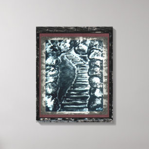 Toile Chemin de pierre