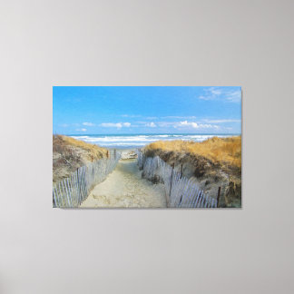 Toile Chemin vers la plage
