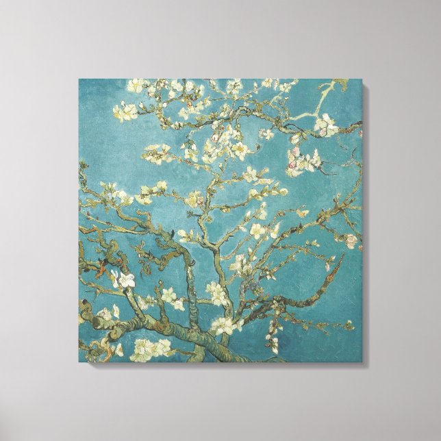 Toile Cherry Blossom Wall Art (Recto)