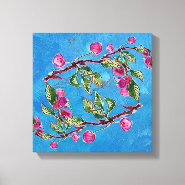 Toile Cherry Splendor (Recto)