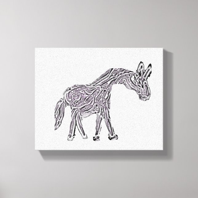 Toile Cheval Art (Recto)