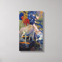 Cheval blanc de Paul Gauguin, Art Vintage
