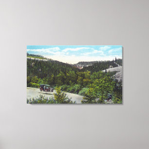 Toile Chevalet sur Milwaukee - canyon de neuf milles