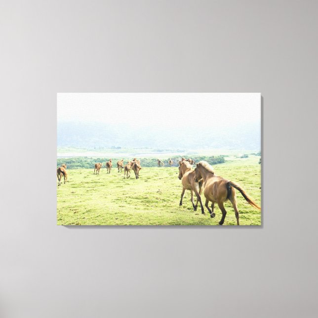 Toile Chevaux courant (Recto)