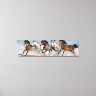 Toile Chevaux sauvages