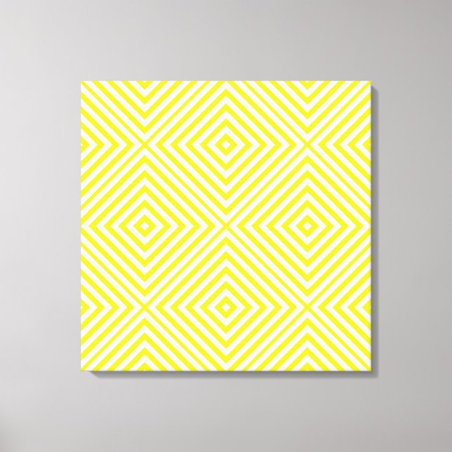 Toile Chevron au diamant citron @ Emporiomoffa (Recto)