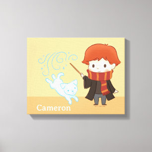 Toile Chibi Ron Weasley Patronus