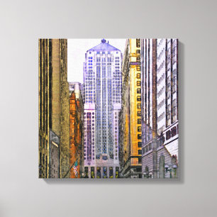 Toile Chicago Board Of Trade - Carré Canvas Art