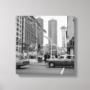 Toile Chicago State Street 7 mai 1967 James Bond