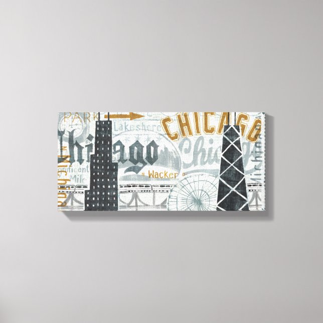 Toile Chicago Vintage (Recto)