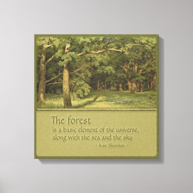 Toile Chichkine de Tree Hugger, CC0394 (Recto)