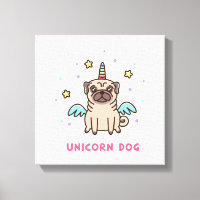 Chien arc-en-ciel de Unicorne