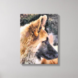 TOILE CHIEN BERGER ALLEMAND