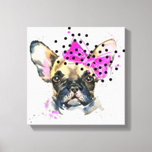 Toile Chien de Taureau de Français de Cutie