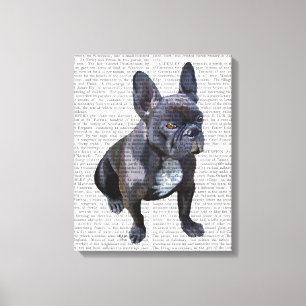 Toile Chien de taureau français