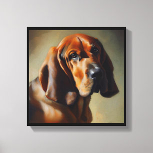 Toile Chien Saint-Hubert