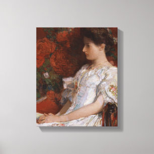 Toile Childe Hassam Victorian chair CC0192 Impressionnis