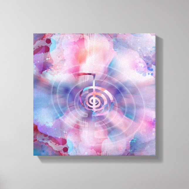 Toile Cho Ku Rei - Aquarelle douce (Recto)