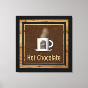 Toile Chocolat chaud