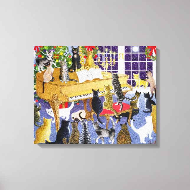 Toile Chorus de Noël (Recto)