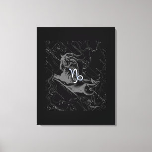 Toile Chrome comme Capricorn Zodiac Connexion Hevelius