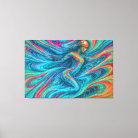 “Chromisca” - Portrait d'enchanteresse fluide
