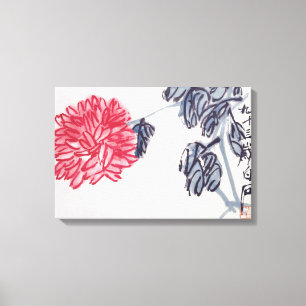 Toile Chrysanthème