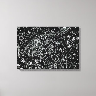 Toile Chuchotements de la nature. Art botanique en ligne