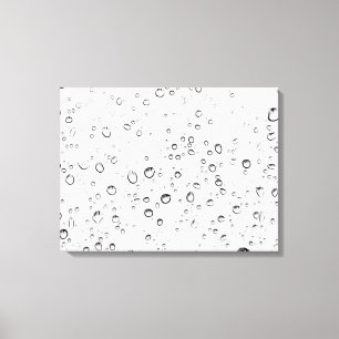 Toile Chute des gouttes de pluie