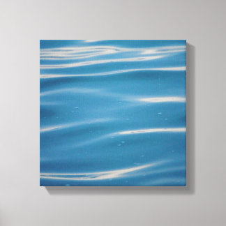 Toile Chutes de pluie sur le lac Michigan