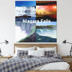 Toile Chutes du Niagara New York Vues photographiques