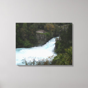 Toile Chutes Huka près du lac Taupo Nouvelle-Zélande