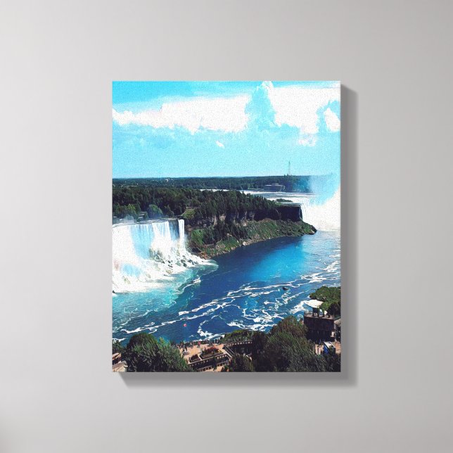 Toile CHUTES NIAGARA - voir (Recto)