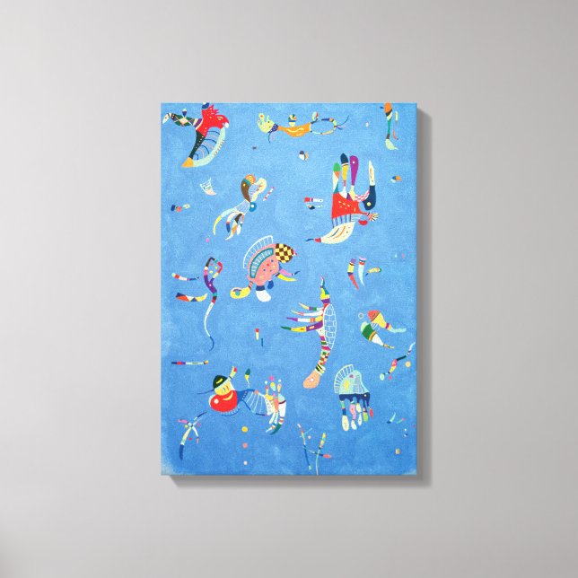 Toile Ciel bleu par Wassily Kandinsky (Recto)