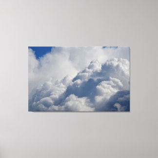 Toile Ciel des nuages foncés