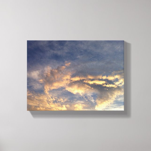 Toile Ciel orageux (Recto)
