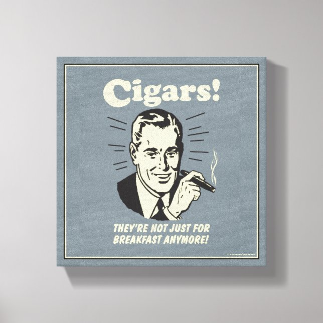 Toile Cigars : Plus Que Le Petit Déjeuner (Recto)