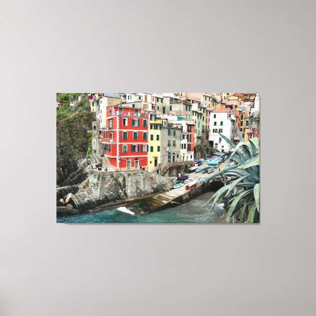 Toile Cinque Terre, Italie (Recto)