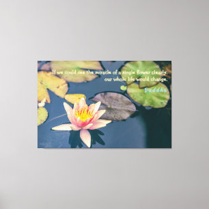 Toile Citation Bouddha