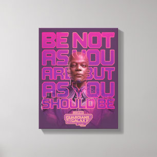 Toile Citation de l'Évolutionnaire Suprême des Gardiens 