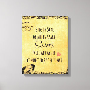 Toile Citation de soeur