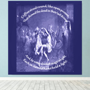Toile Citation de Tam O Shanter pour la soirée Burns en 
