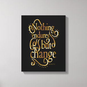 Toile Citation Inspirationnelle Noire Et Or