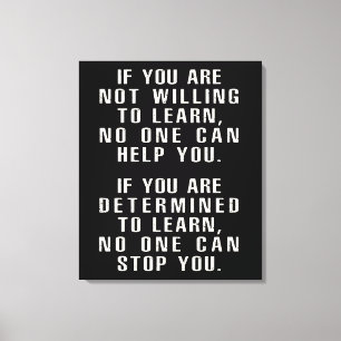 Toile Citations motivationnelles, positives, dictons pos