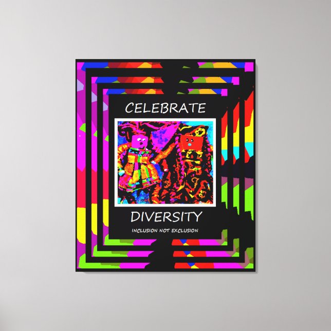 Toile Citer la diversité (Recto)