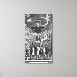 Toile Citoyen de Daniel, illustration des 'portraits