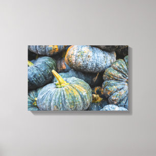 Toile citrouille enveloppée