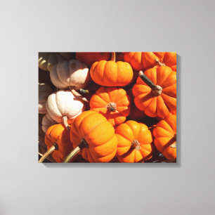 Toile Citrouille halloween Jack-o'-lantern orange citrou